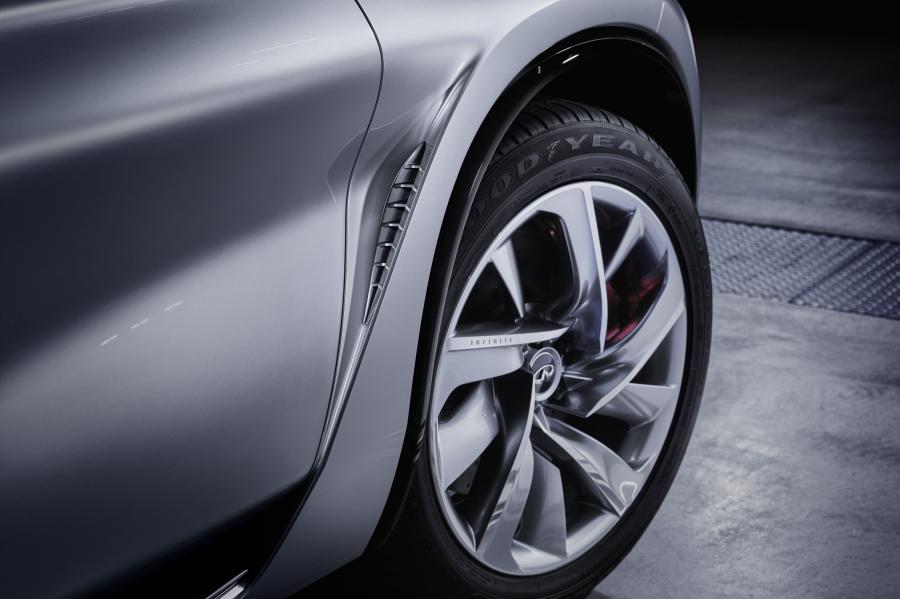 Детали экстерьера Infiniti QX Sport Inspiration 2016 года  (фото 30 из 69)